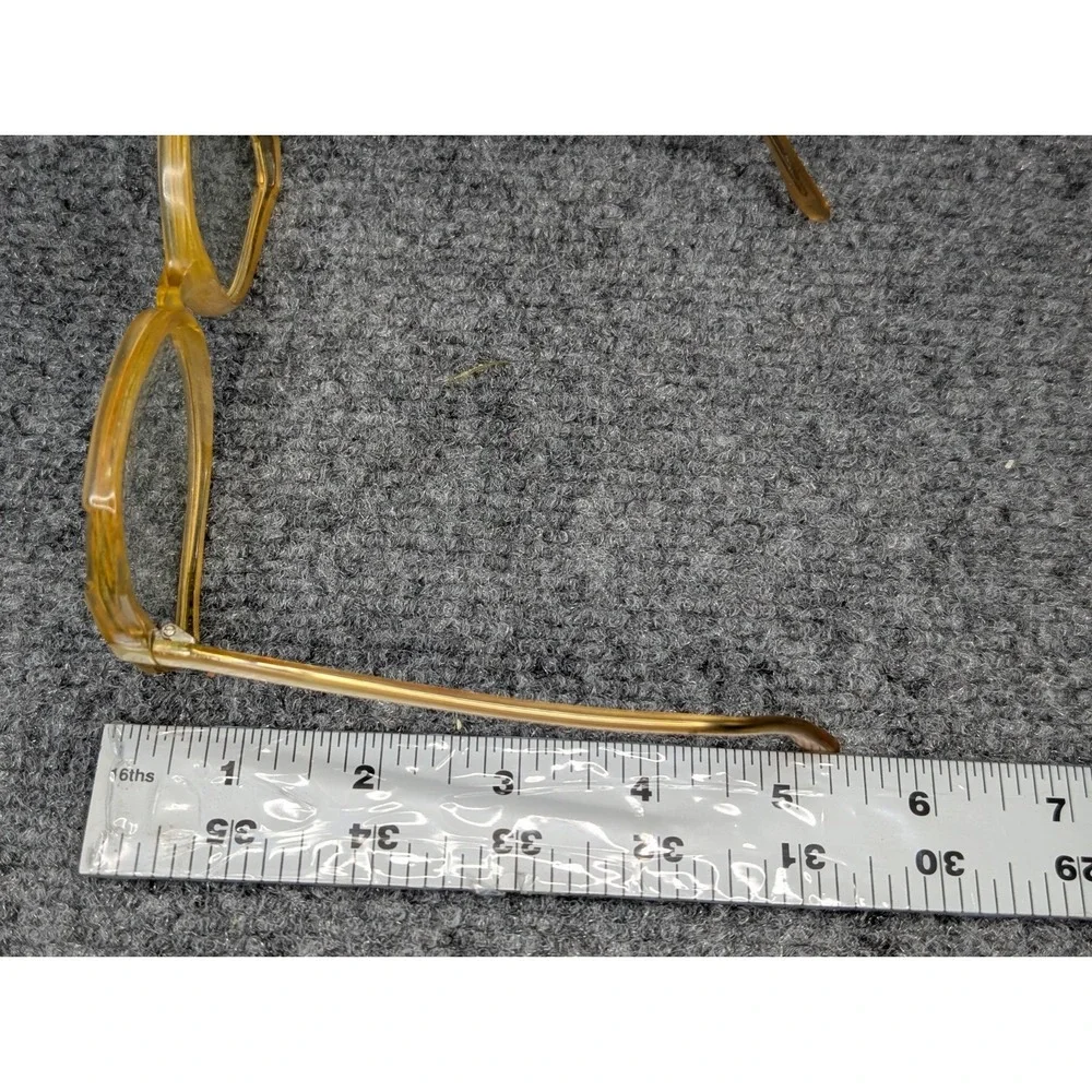 Vintage Tura Eyeglass Frames Canada 140‎ Geometric Pearl White Accent